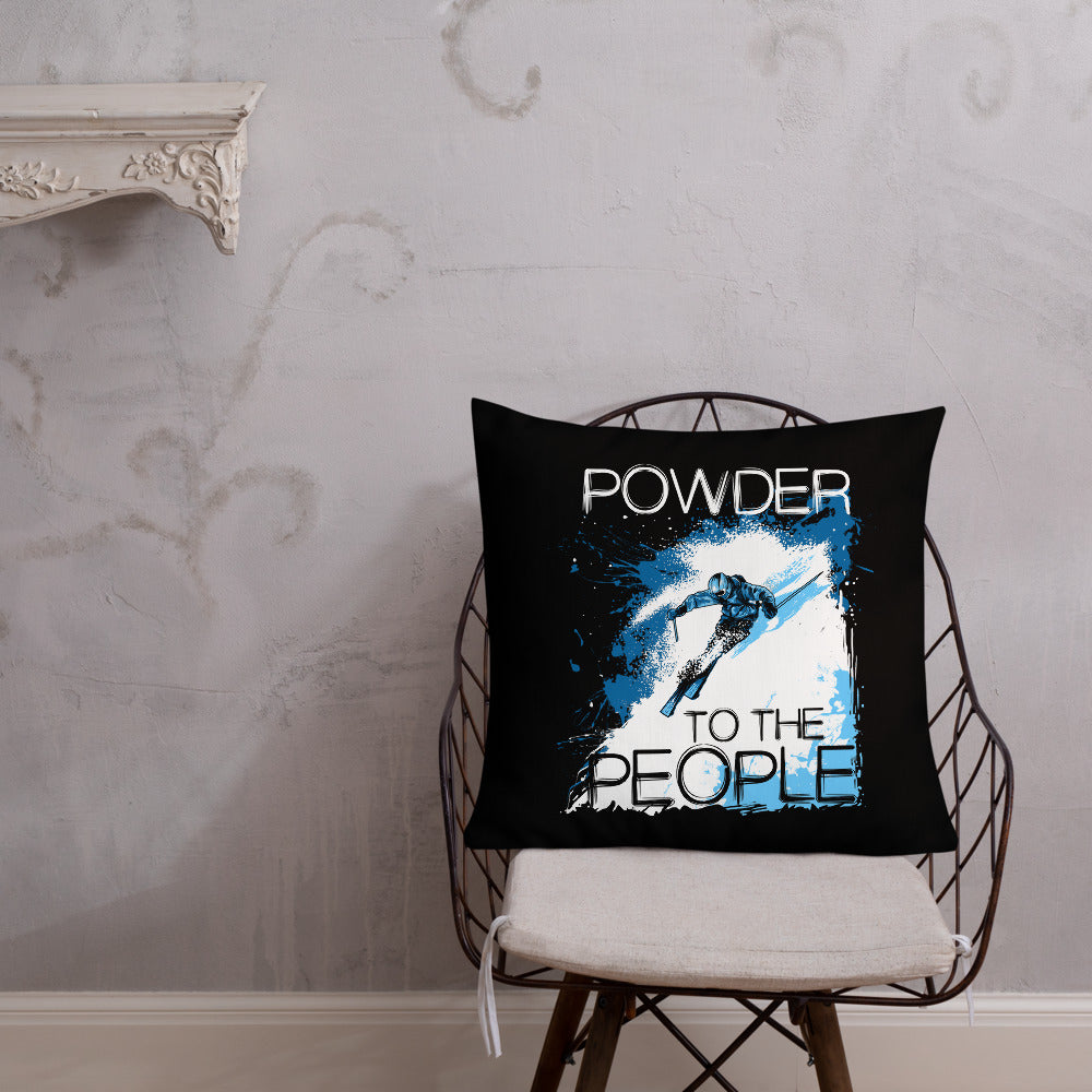 Premium Pillow Powder To The People Black - Powderaddicts