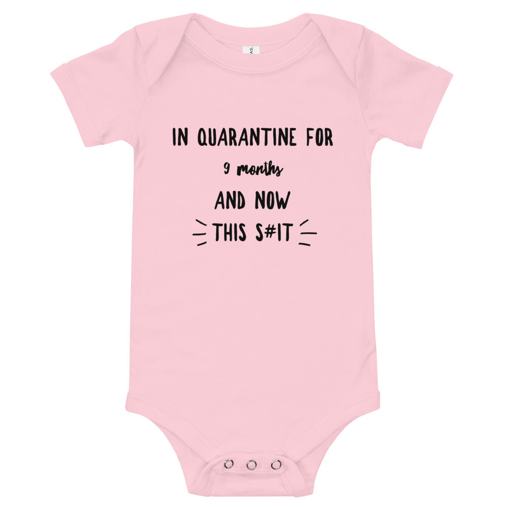 Quarantine Baby Body Suit - Powderaddicts