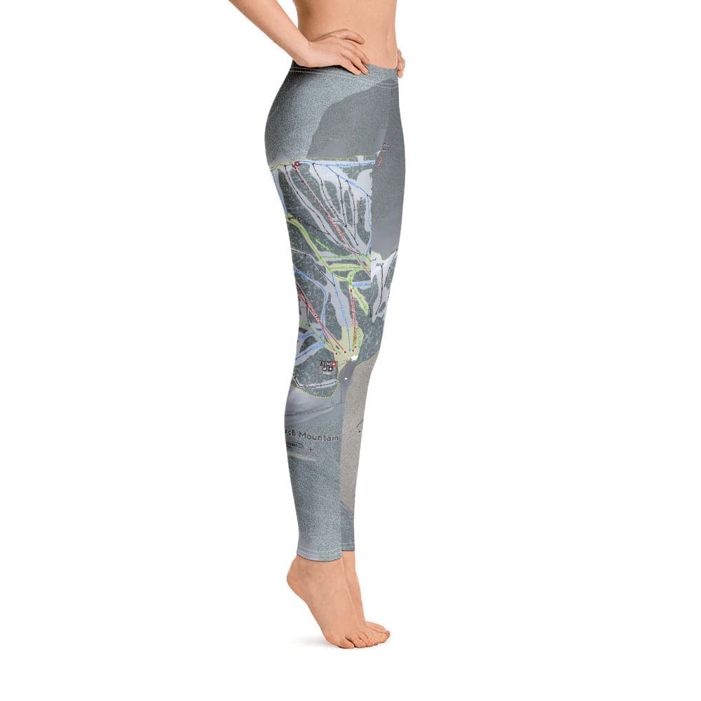 Monarch Mountain, Colorado Ski Trail Map Women&#39;s Base Layer Bottom - Powderaddicts