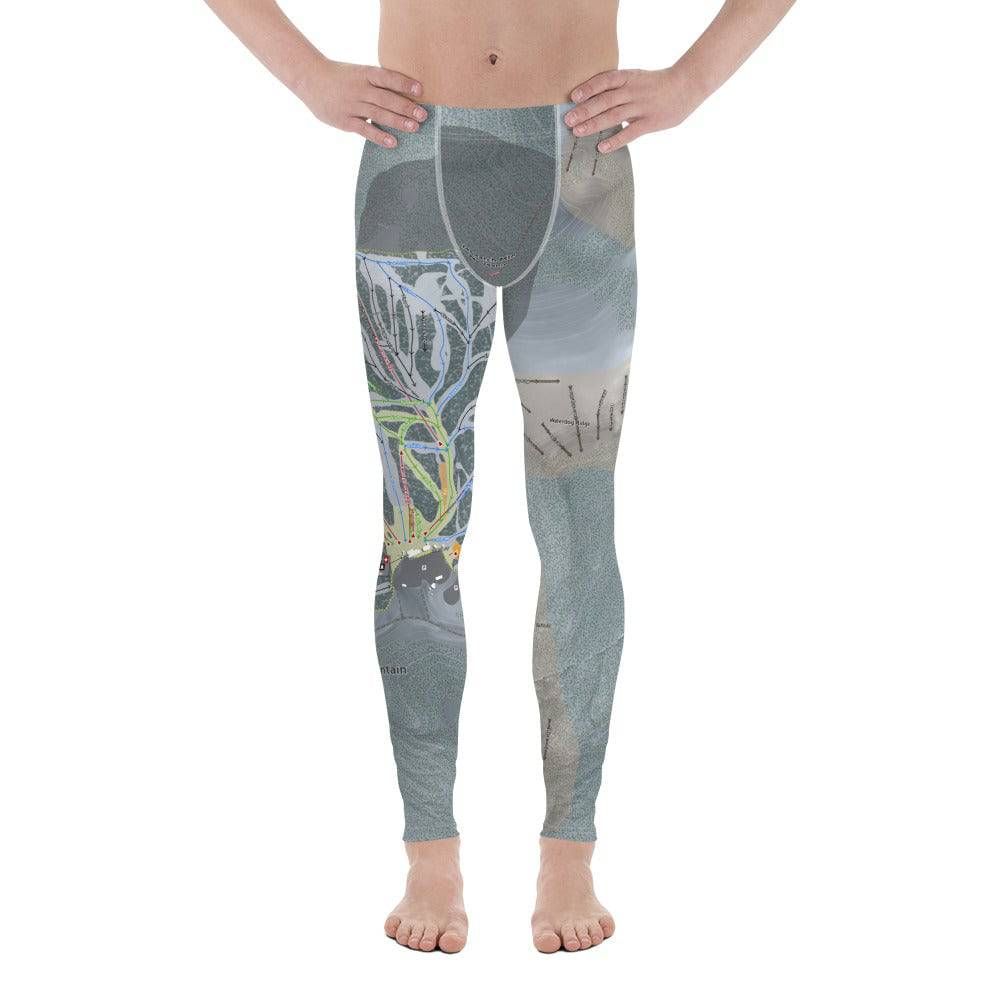 Monarch Mountain, Colorado Ski Trail Map Men's Base Layer Bottom