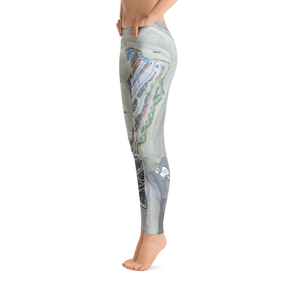 Montage Mountain, Pennsylvania Ski Trail Map Women's Base Layer Bottom - Powderaddicts