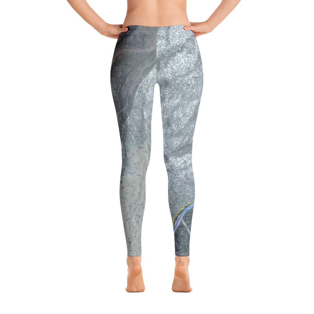 Moosehead Mountain, Maine Ski Trail Map Women's Base Layer Bottom