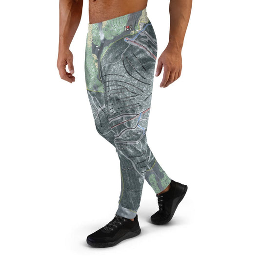 Mount Bohemia, Michigan Ski Trail Map Men's Mid-Layer - Powderaddicts