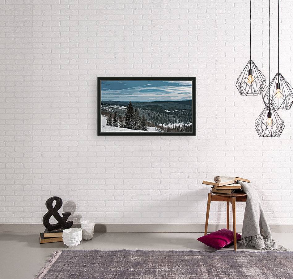 Mountain view poster - Powderaddicts