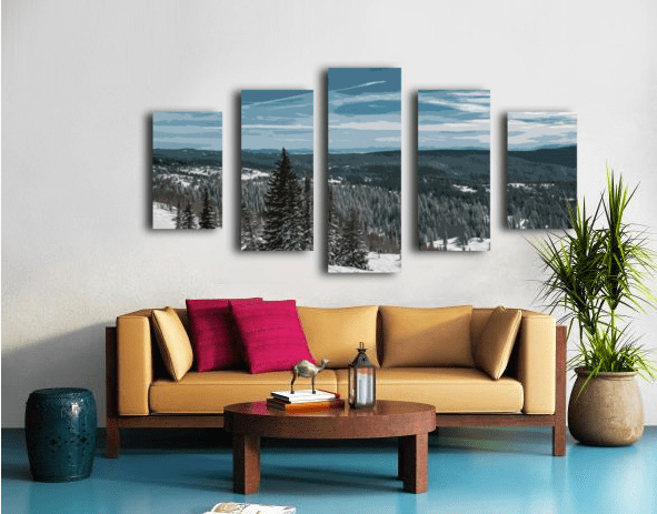 Mountain view poster - Powderaddicts