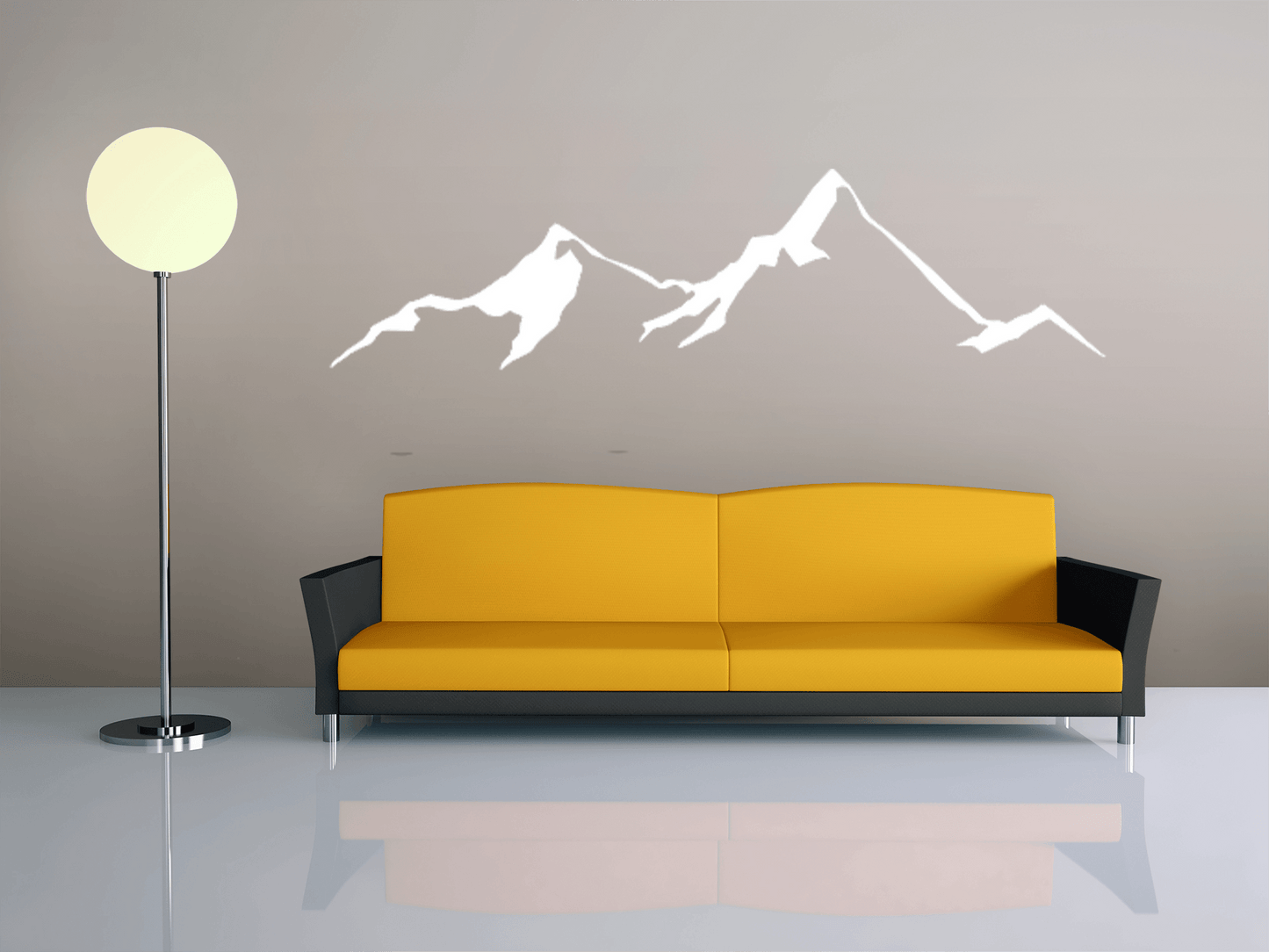 Mountain Wall Decal - Powderaddicts