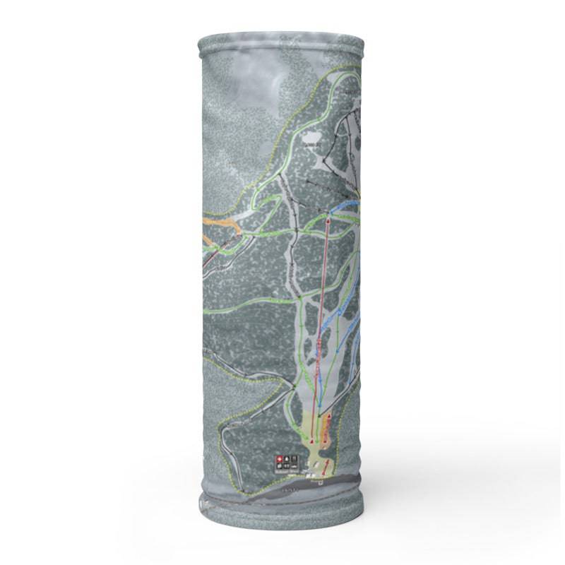 Mt. Hood Skibowl, Oregon Ski Trail Map Printed Neck Gaiter - Powderaddicts