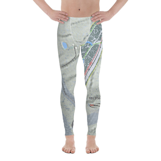 Mt Pleasant, Pennsylvania Ski Trail Map Men's Base Layer Bottom - Powderaddicts