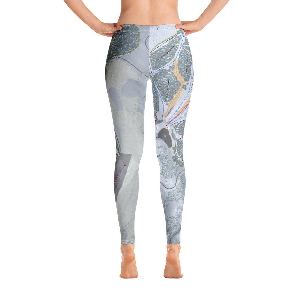 Mt Rose, Nevada Ski Trail Map Women's Base Layer Bottom