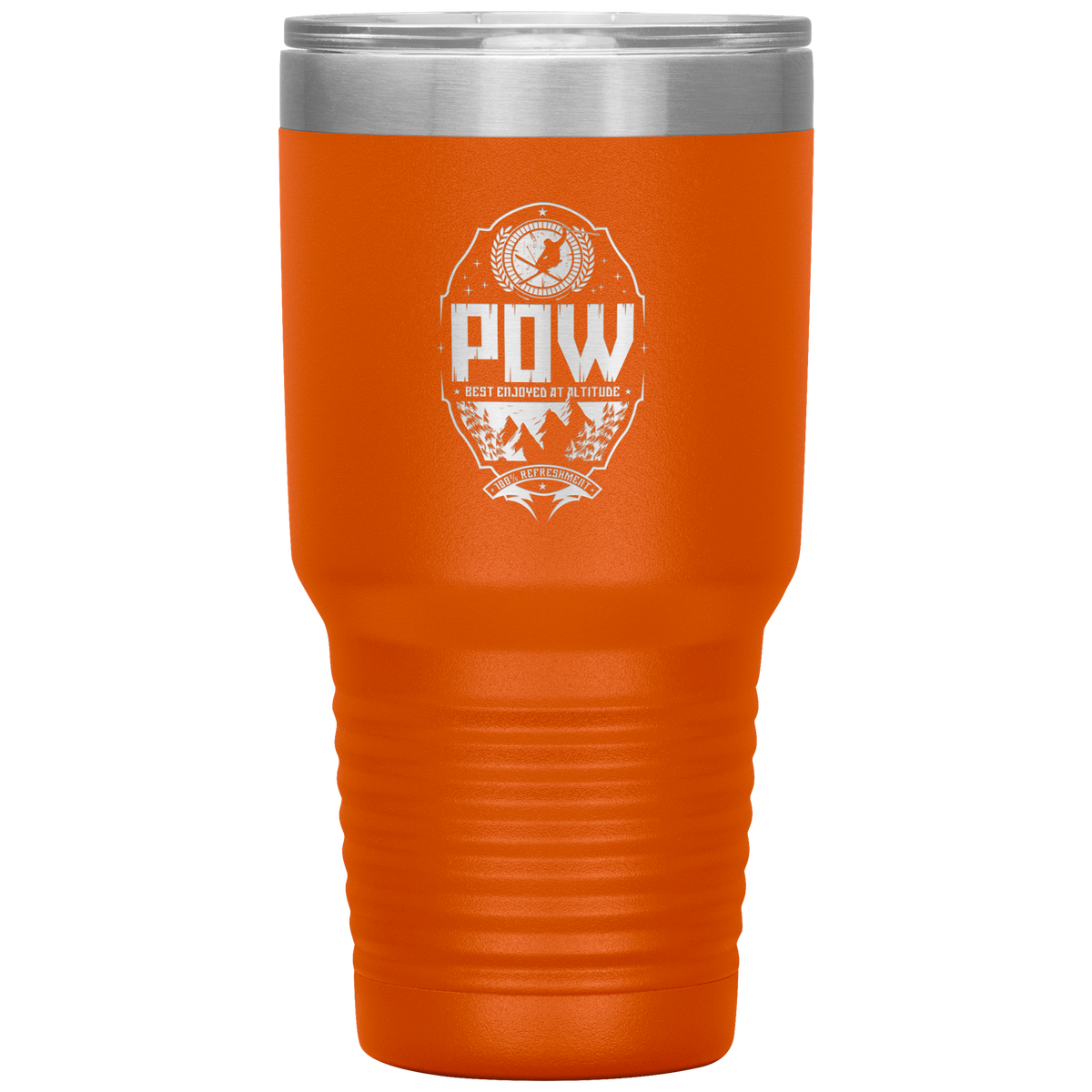 Pow Best Enjoyed At Altitude 30oz Tumbler - Powderaddicts