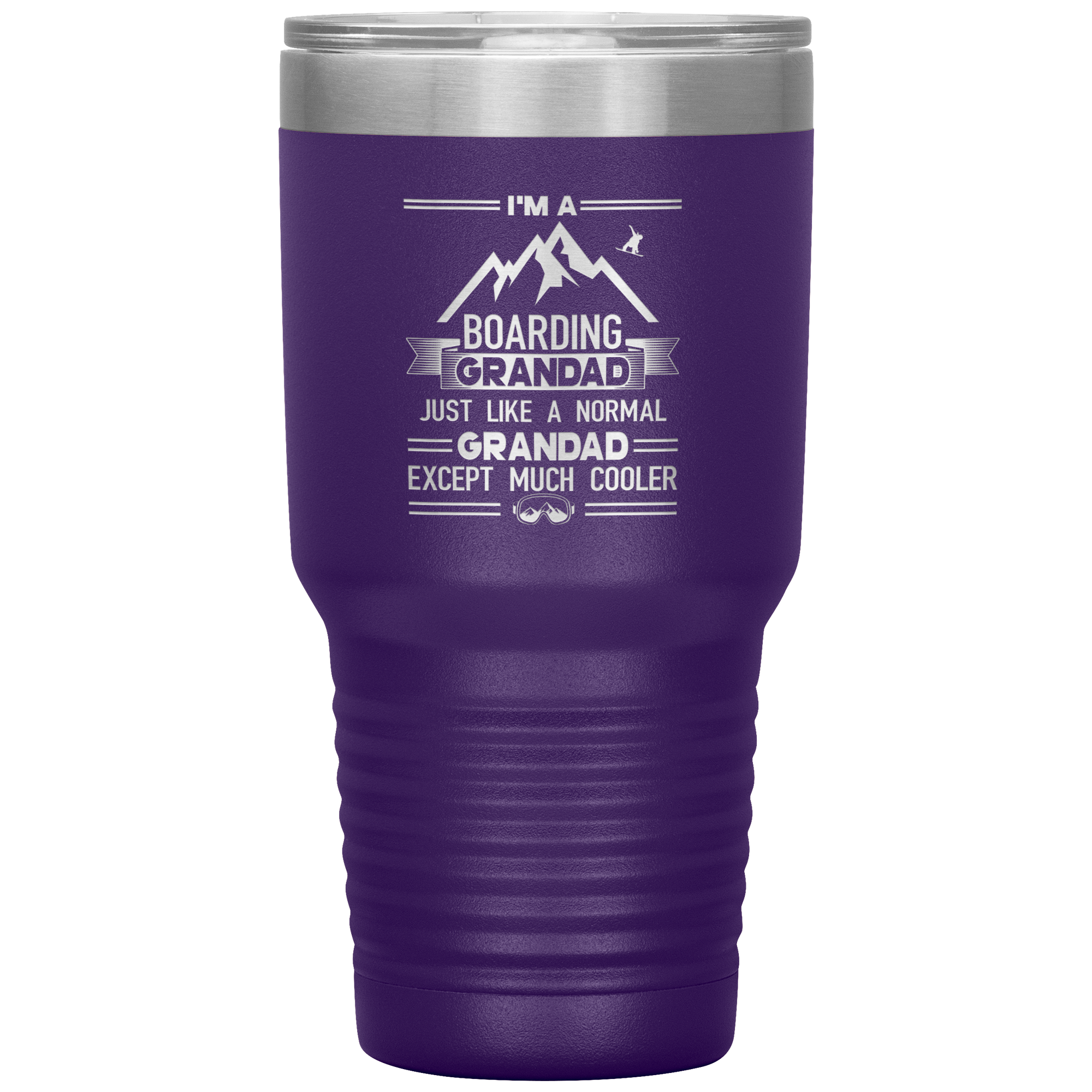 I'm A Boarding Grandad 30oz Tumbler - Powderaddicts