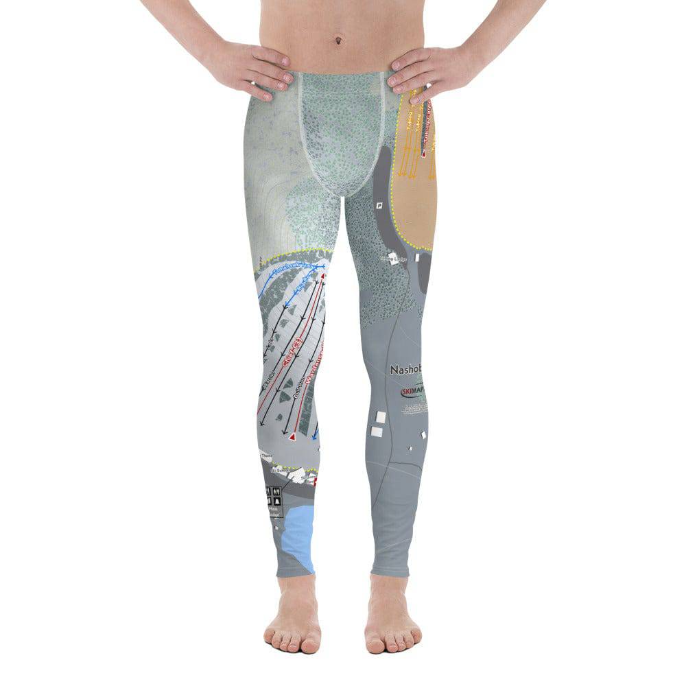 Nashoba Valley, Massachusetts Ski Trail Map Women's Base Layer Bottom