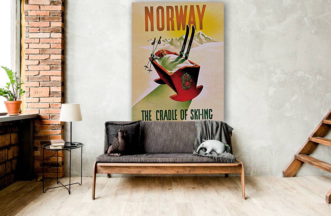 Norway the Cradle of Skiing