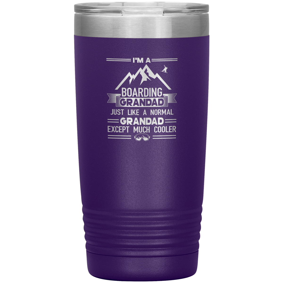 I'm A Boarding Grandad 20oz Tumbler - Powderaddicts