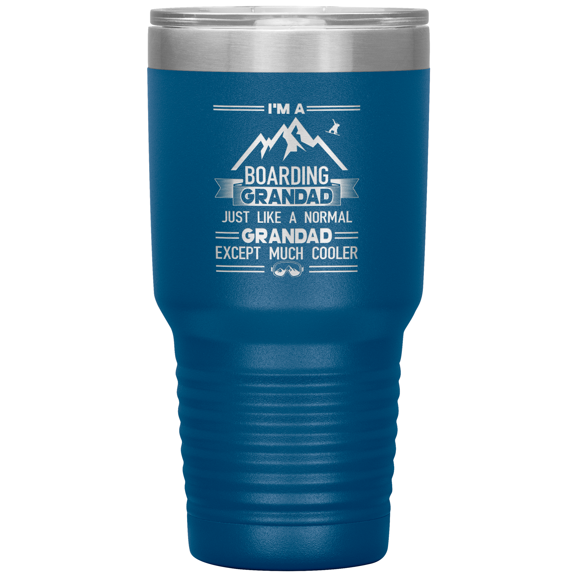 I'm A Boarding Grandad 30oz Tumbler - Powderaddicts