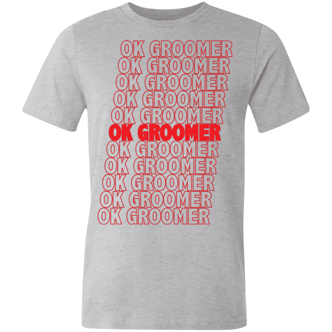 OK-Groomer Made in the USA Jersey Short-Sleeve T-Shirt - Powderaddicts