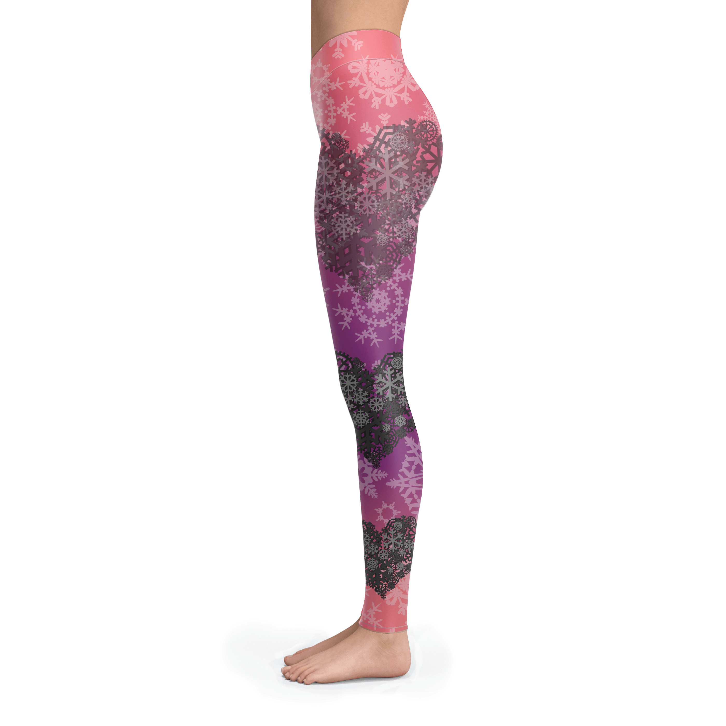 Pink sales heart leggings
