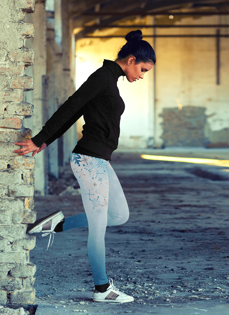 Ombre Snow Leggings - Powderaddicts