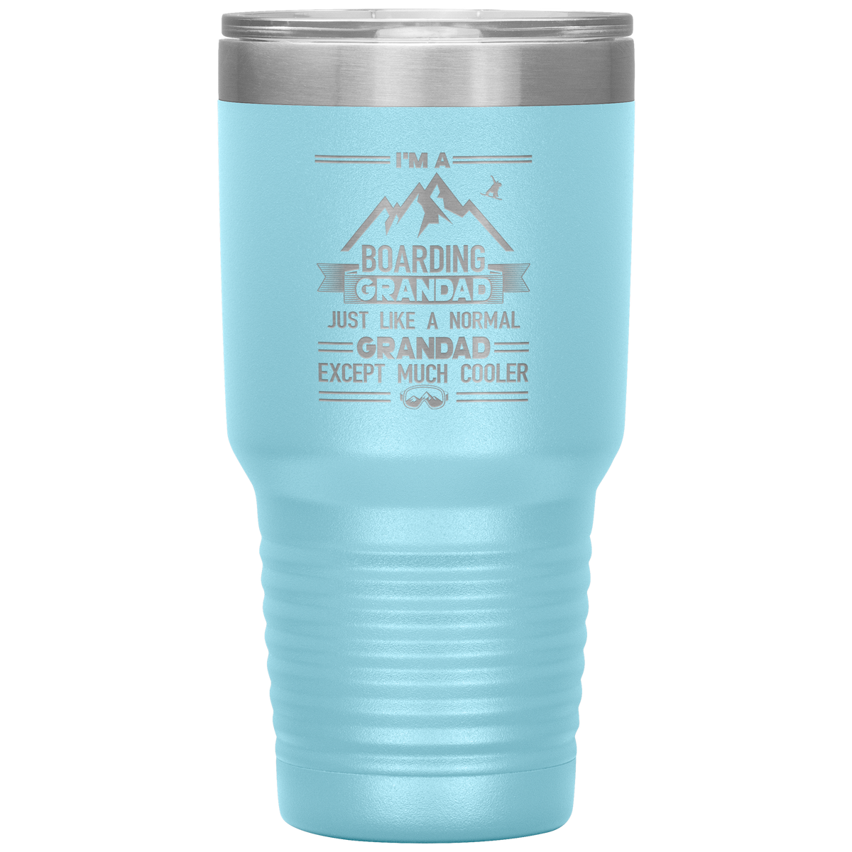 I'm A Boarding Grandad 30oz Tumbler - Powderaddicts