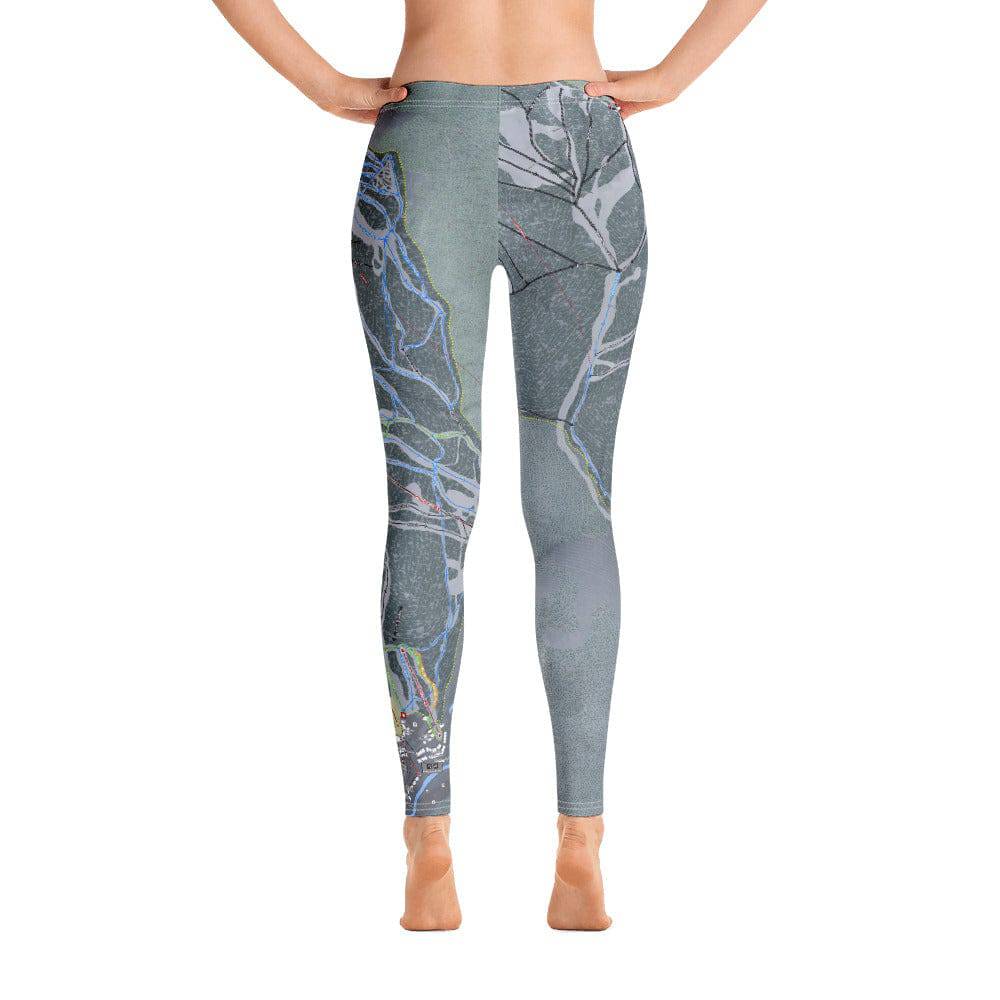 Panorama, British Columbia Ski Trail Map Women's Base Layer Bottom