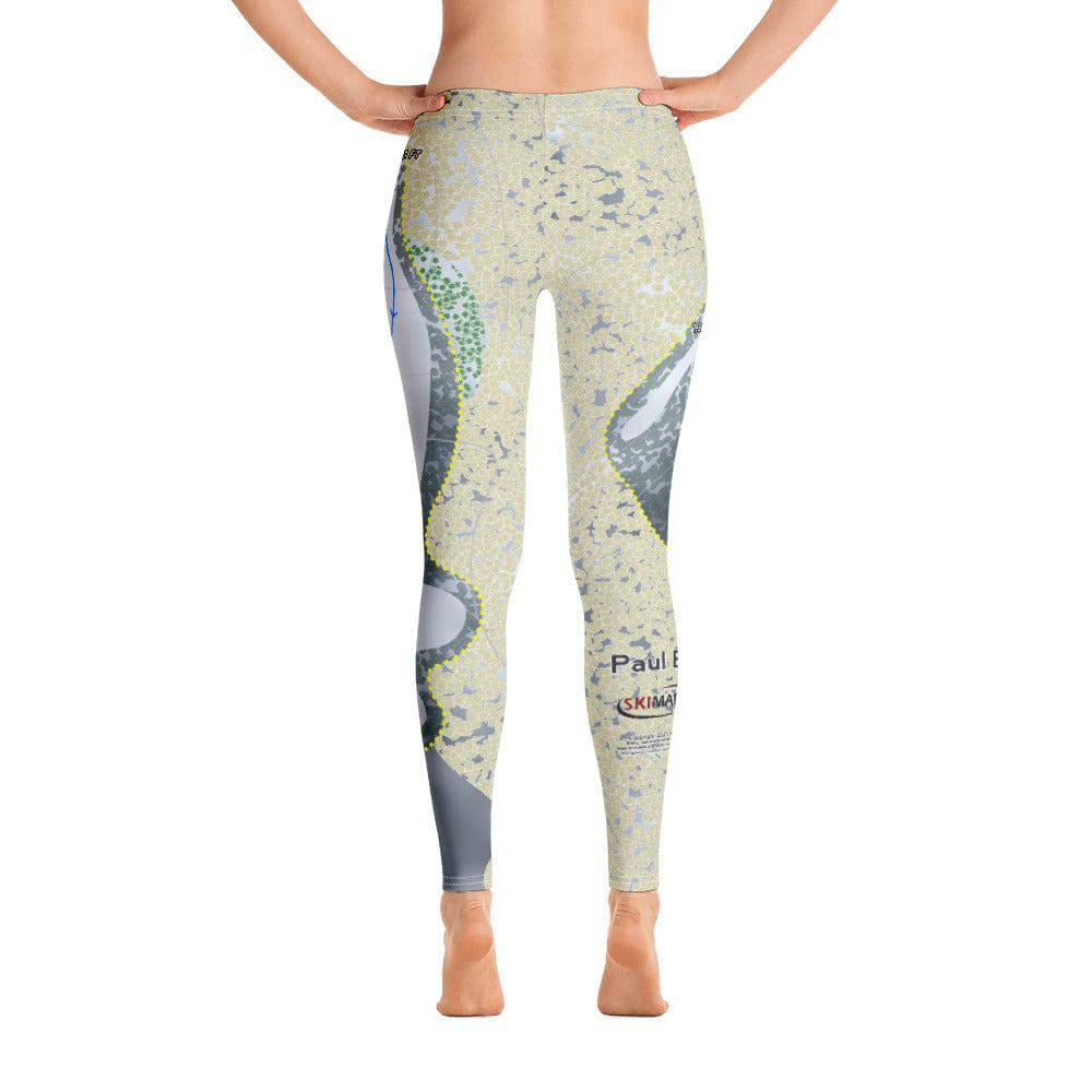 Paul Bunyan, Wisconsin Ski Trail Map Women&#39;s Base Layer Bottom - Powderaddicts