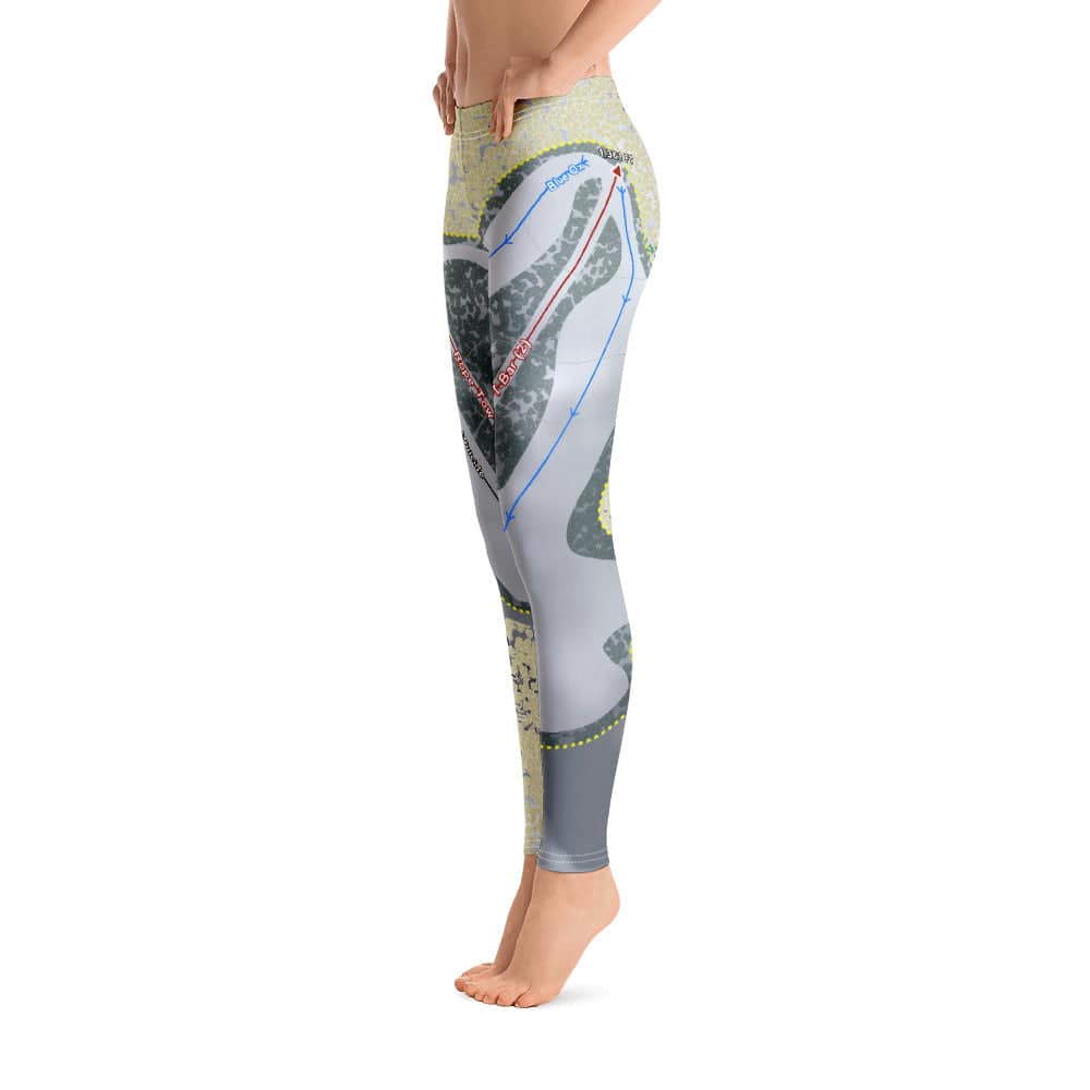 Paul Bunyan, Wisconsin Ski Trail Map Women's Base Layer Bottom - Powderaddicts