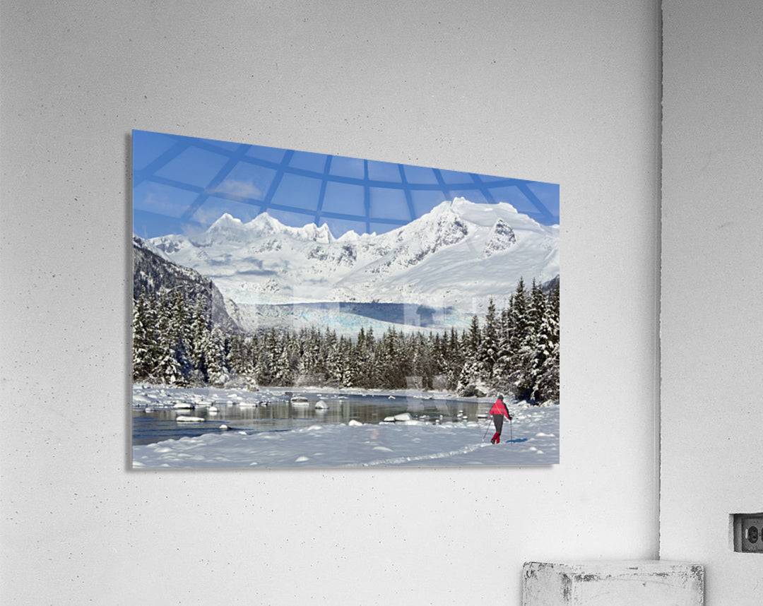 Person Cross-Country Skiing In A Winter - Powderaddicts