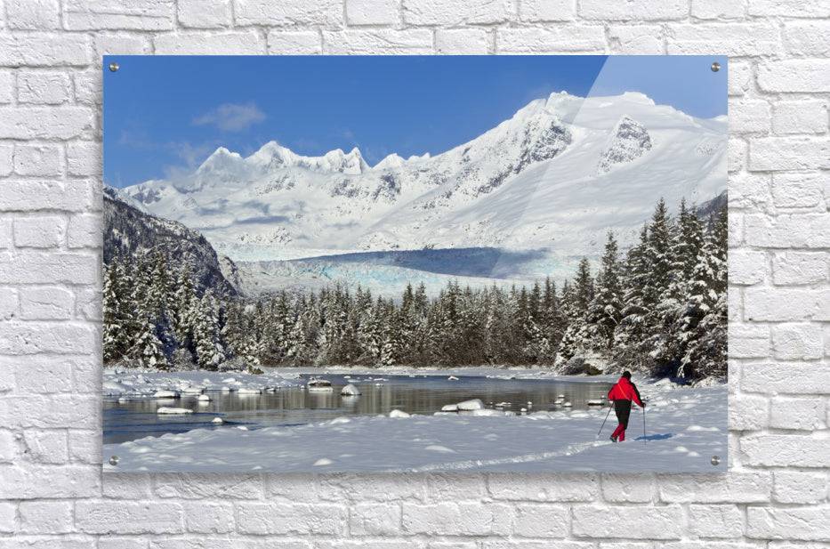 Person Cross-Country Skiing In A Winter - Powderaddicts
