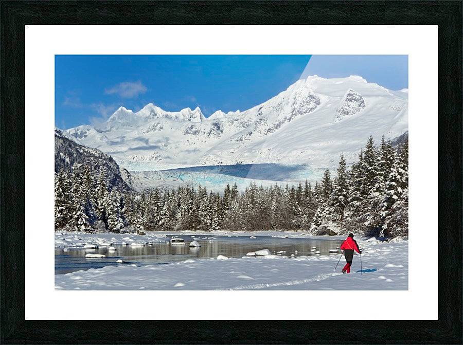 Person Cross-Country Skiing In A Winter - Powderaddicts