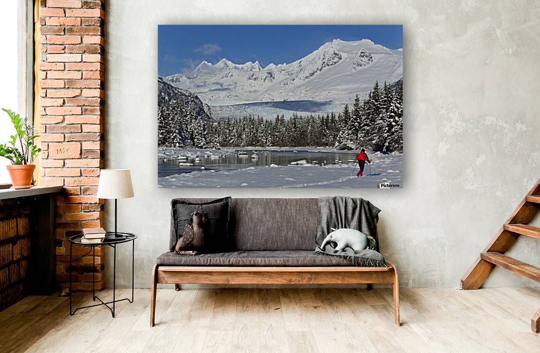 Person Cross-Country Skiing In A Winter - Powderaddicts