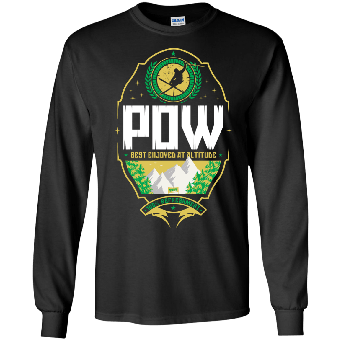 Pow Ski Long Sleeves - Powderaddicts