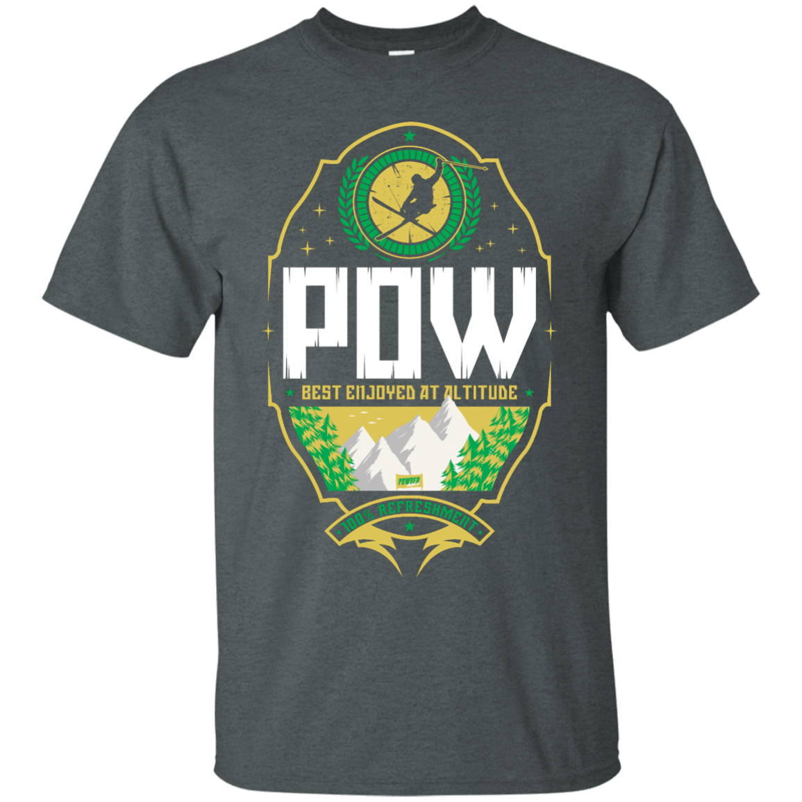 Pow Ski Tees - Powderaddicts