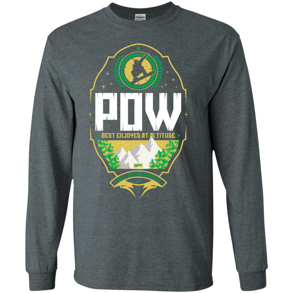 Pow Snowboard Long Sleeves - Powderaddicts