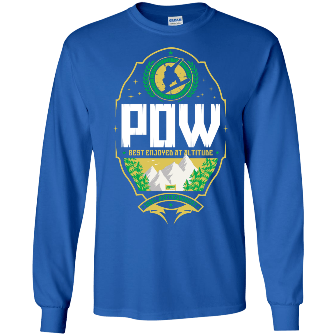 Pow Snowboard Long Sleeves - Powderaddicts