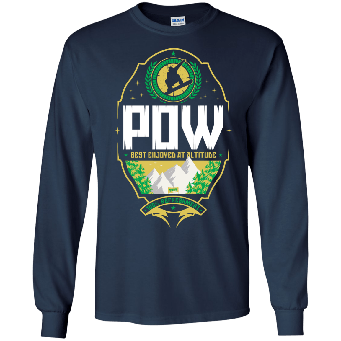 Pow Snowboard Long Sleeves - Powderaddicts