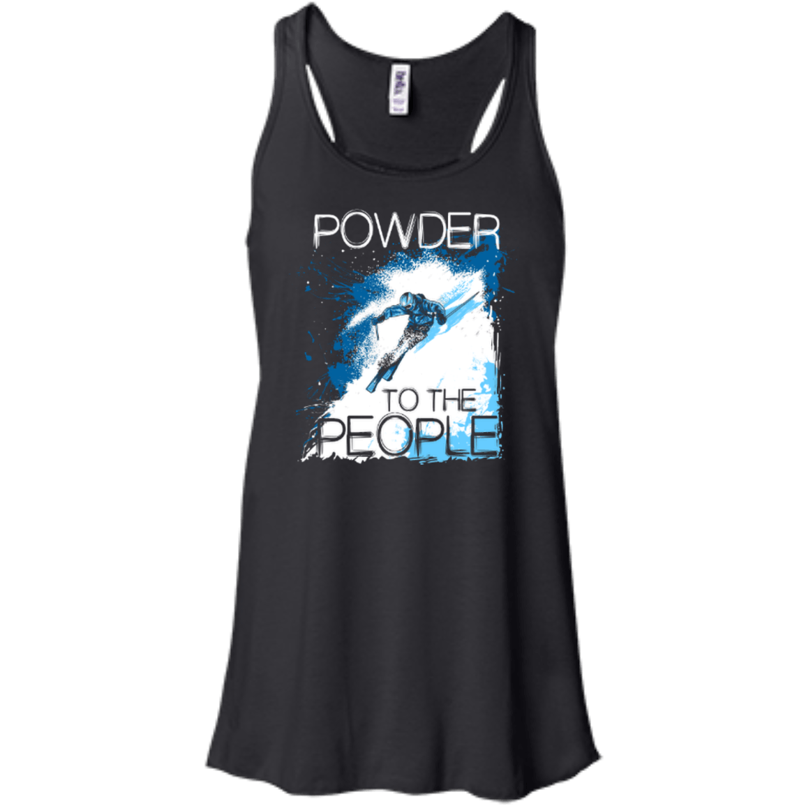 Powder To The People Tank Tops - Powderaddicts