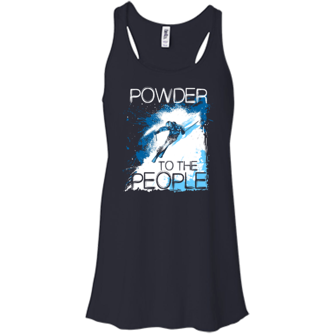 Powder To The People Tank Tops - Powderaddicts