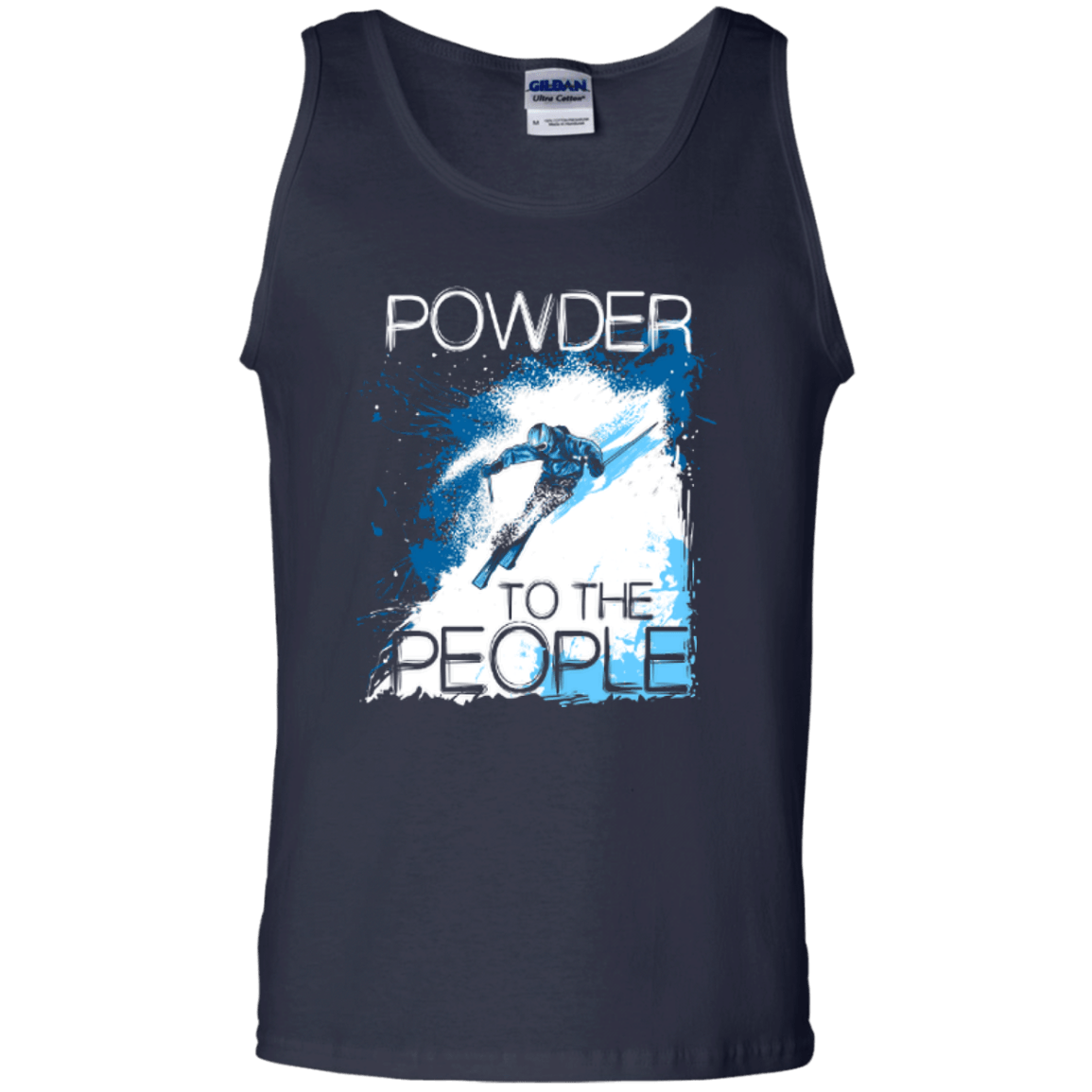 Powder To The People Tank Tops - Powderaddicts
