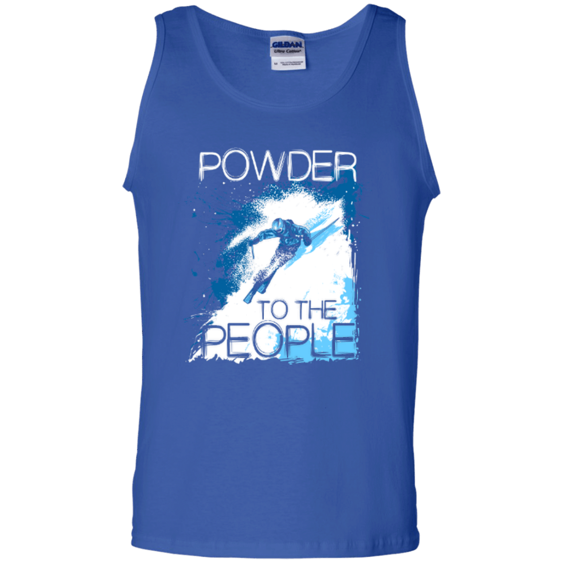 Powder To The People Tank Tops - Powderaddicts