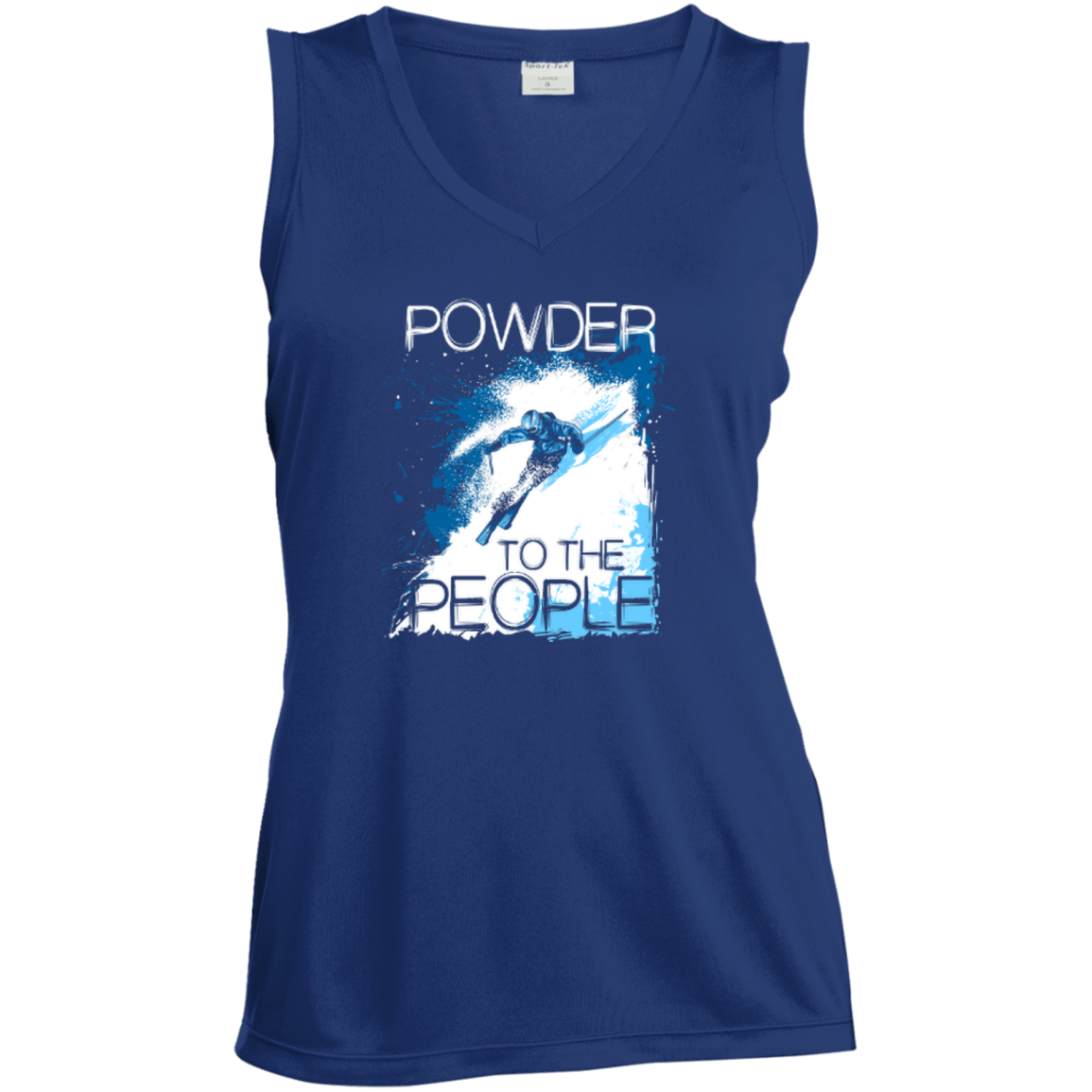 Powder To The People Tank Tops - Powderaddicts
