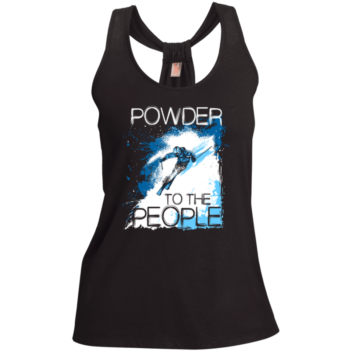 Powder To The People Tank Tops - Powderaddicts