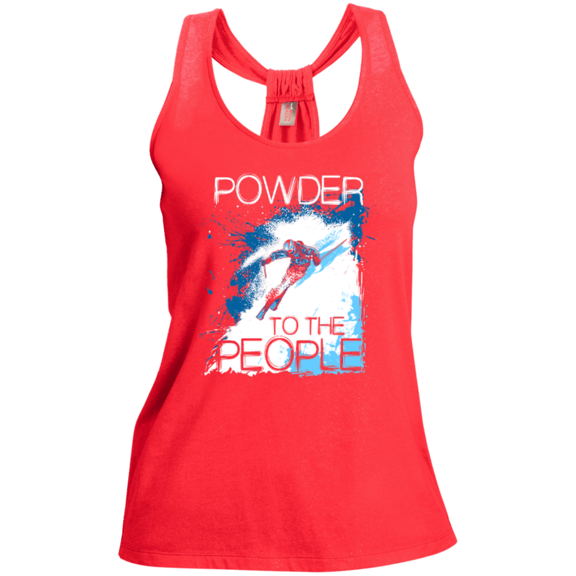 Powder To The People Tank Tops - Powderaddicts