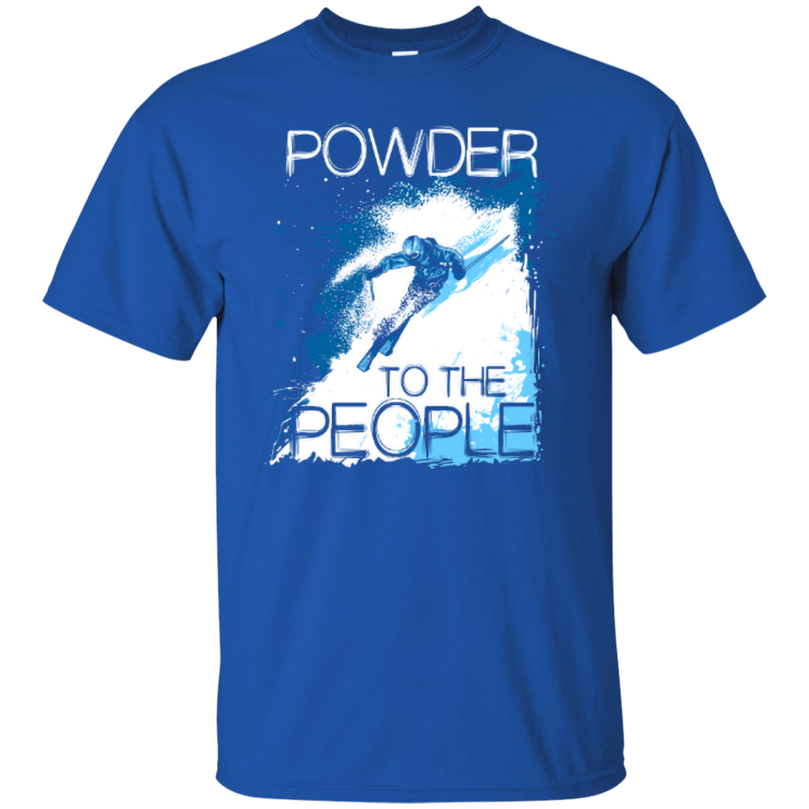 Powder To The People Tees - Powderaddicts