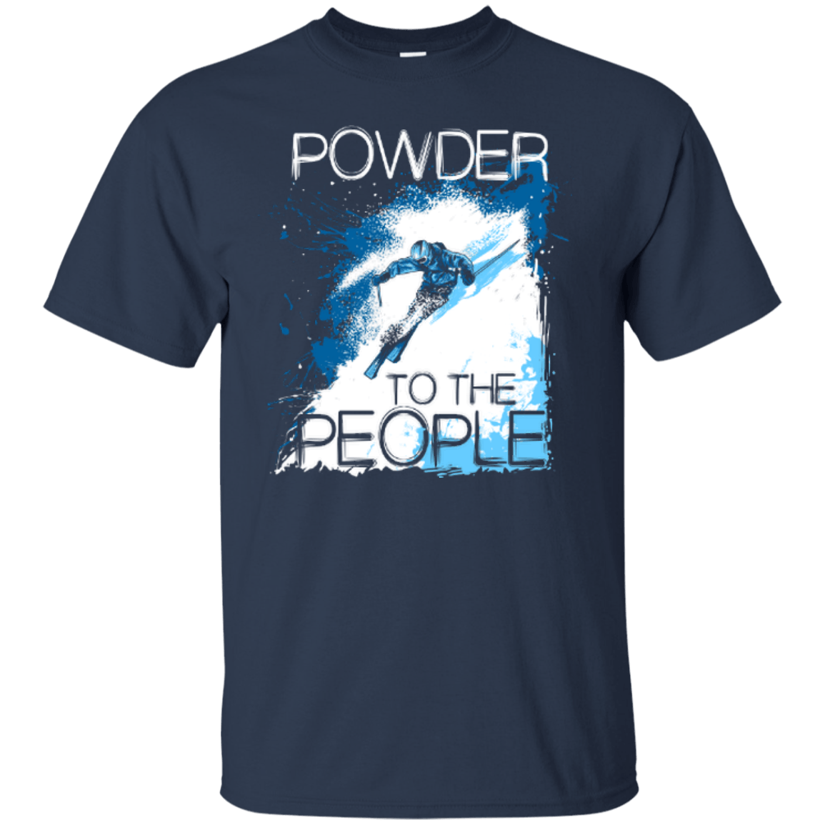 Powder To The People Tees - Powderaddicts