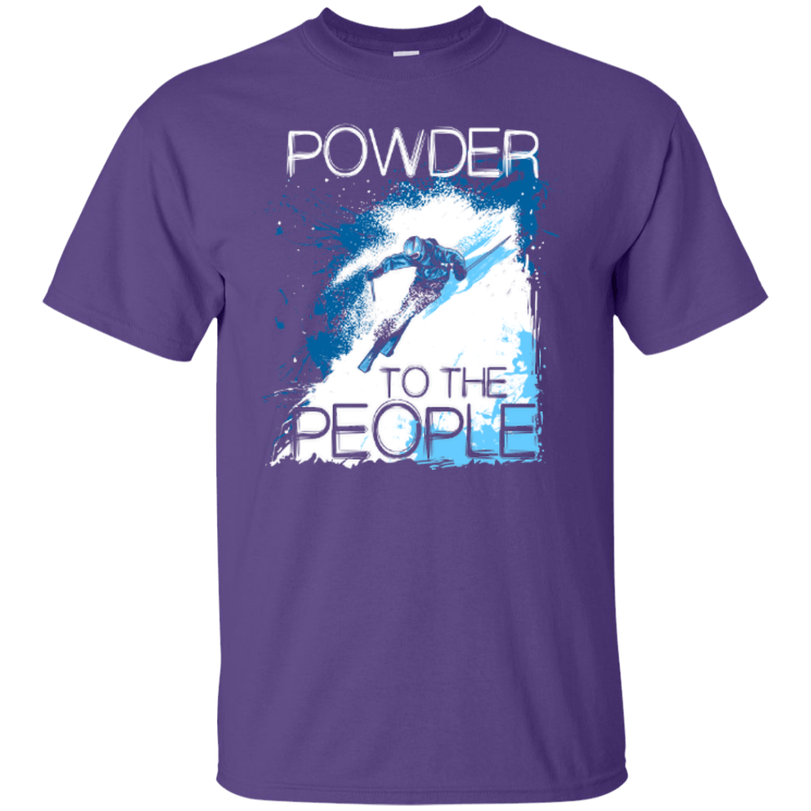 Powder To The People Tees - Powderaddicts