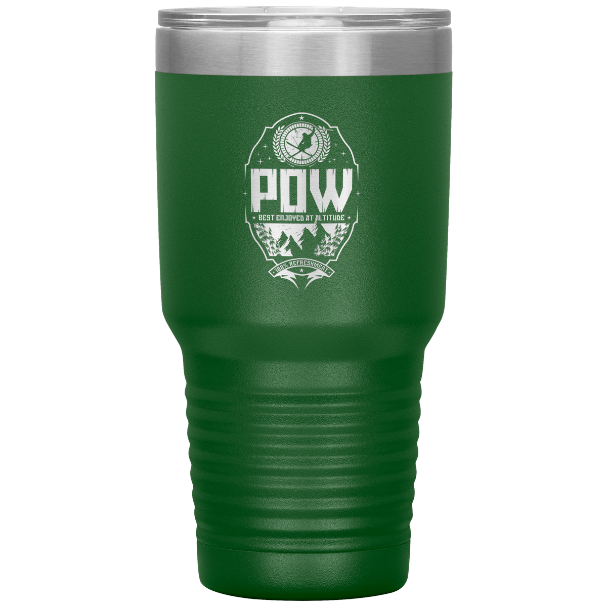 Pow Best Enjoyed At Altitude 30oz Tumbler - Powderaddicts