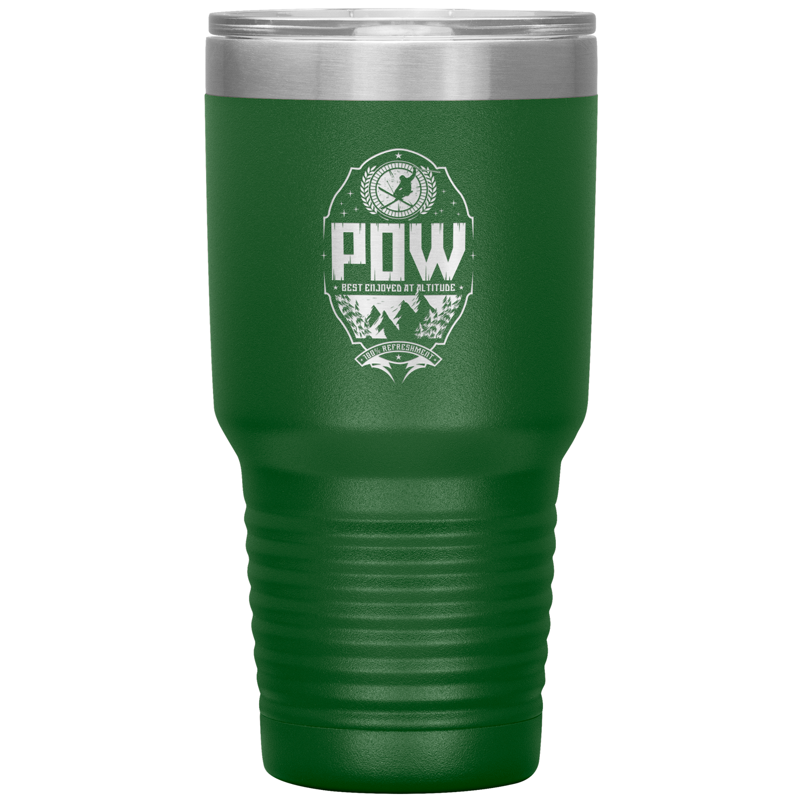 Pow Best Enjoyed At Altitude 30oz Tumbler - Powderaddicts