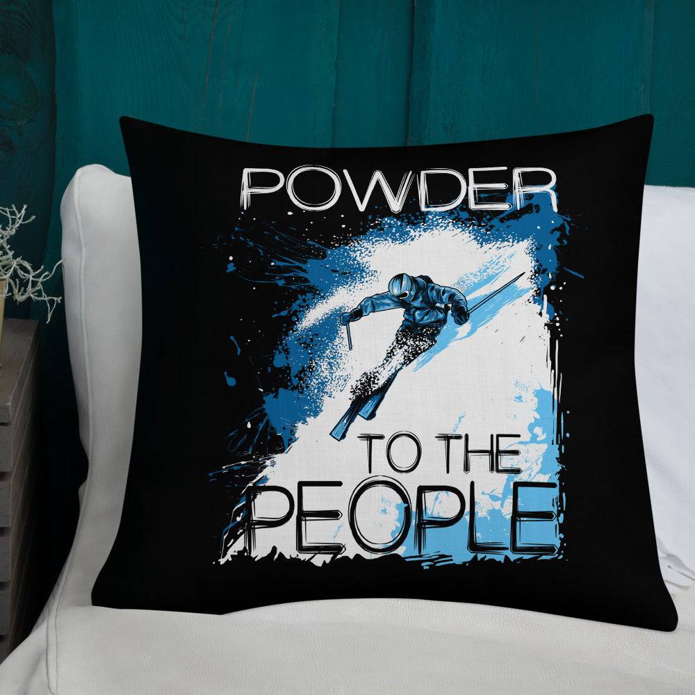 Premium Pillow Powder To The People Black - Powderaddicts