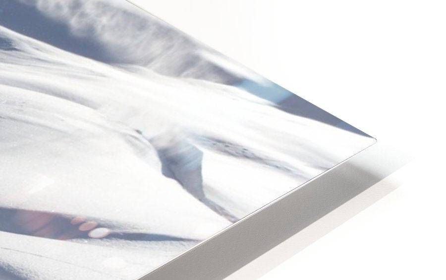 Professional snowboarder, Frederik Kalbermatten, heli boarding in the mountains above Haines - Powderaddicts