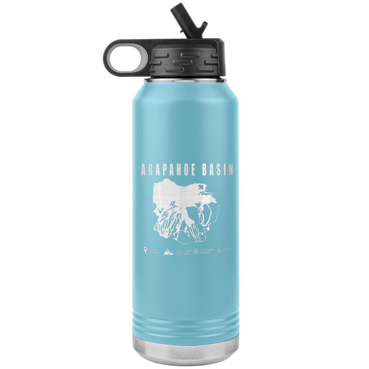 Arapahoe Basin,Colorado Ski Resort 32oz Tumbler - Powderaddicts